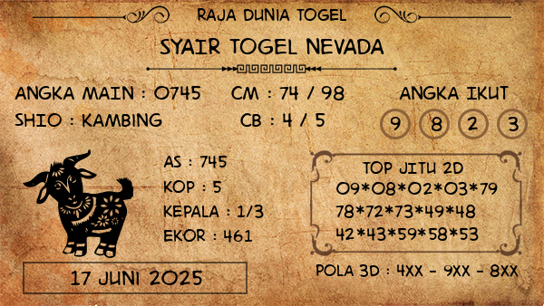 Prediksi Nevada