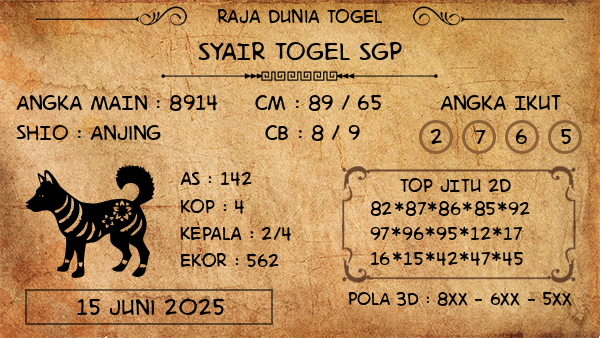Prediksi SGP