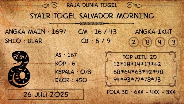 Prediksi Salvador Morning