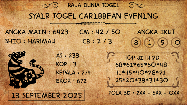 Prediksi Caribbean Evening