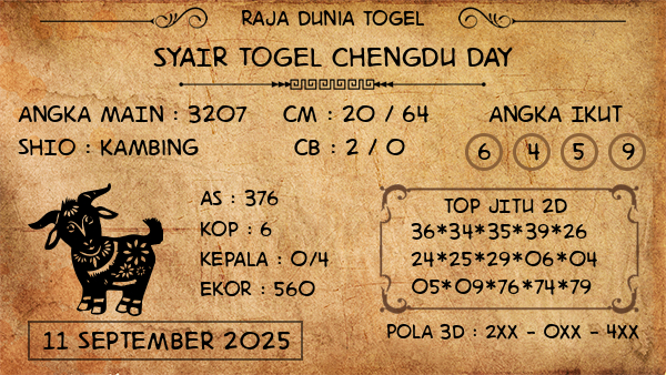 Prediksi Chengdu Day
