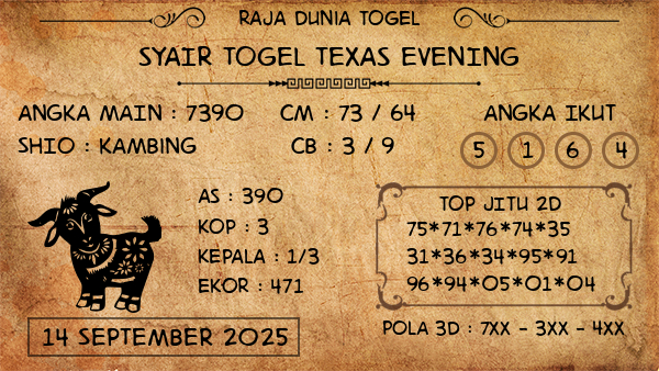 Prediksi Texas Evening
