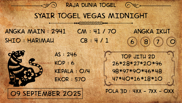 Prediksi Vegas Midnight